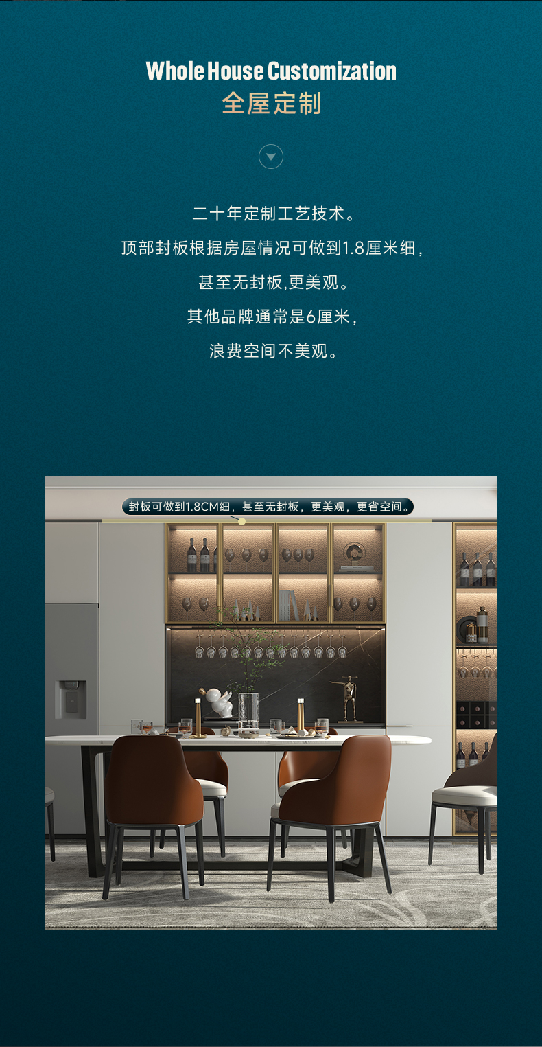 拉迷現代簡約餐邊柜圖2